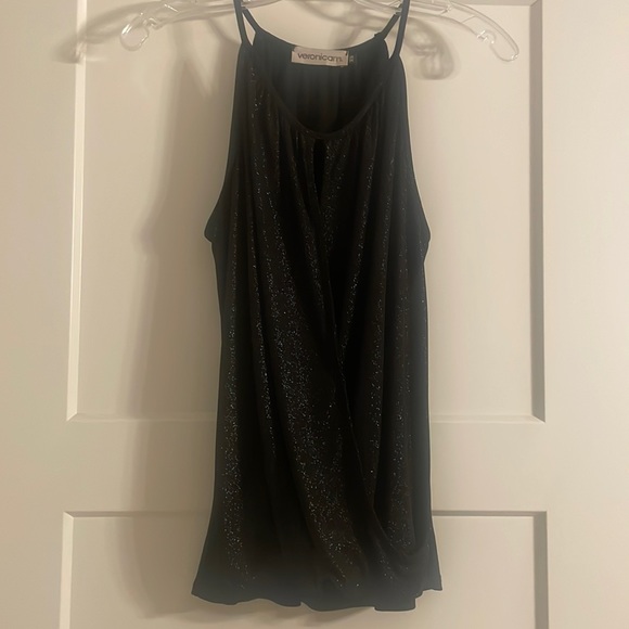 Veronica M Black, Sparkle, Strappy top size xs - Picture 1 of 4